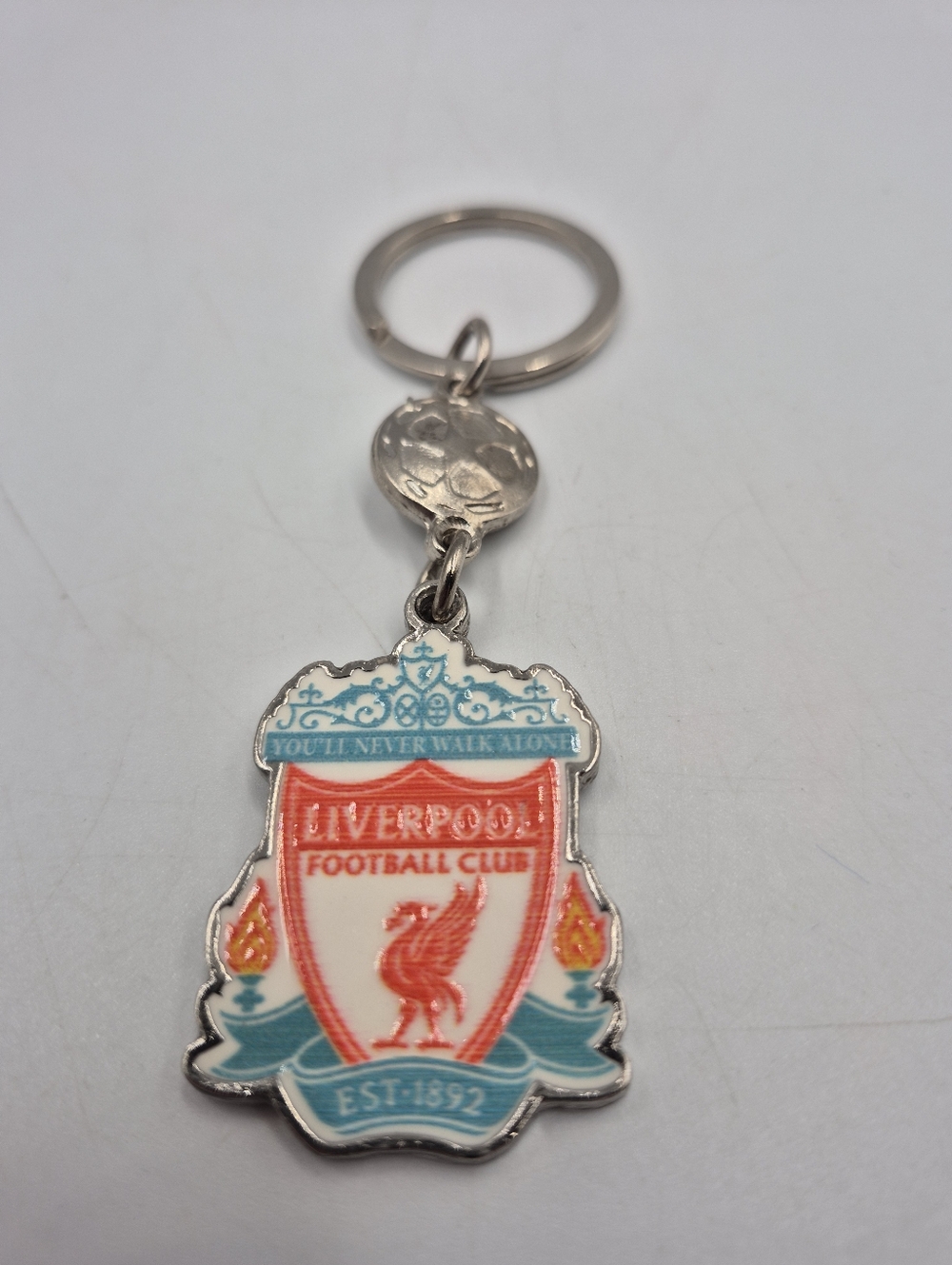 Liverpool Football Club Crest Keychain - Champions League.